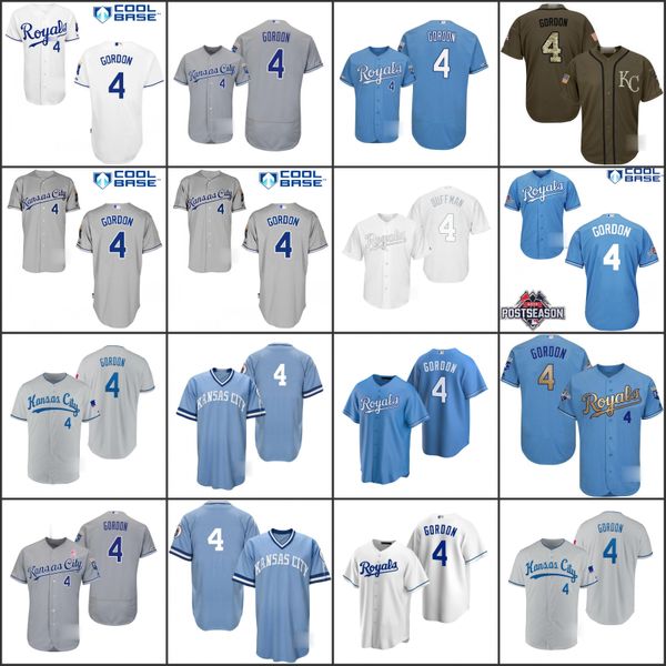 kansas royals men 4 alex gordon white women youthjersey, Black;red 
kansas royals men 4 alex gordon white women youthjersey, Black;red