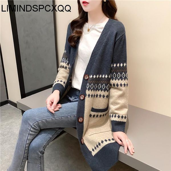 women's knits & tees women knitted autumn cardigan sweater with button casual loose knitting open stitch outwear female coats femme 202, White
women's knits & tees women knitted autumn cardigan sweater with button casual loose knitting open stitch outwear female coats femme 202, White
