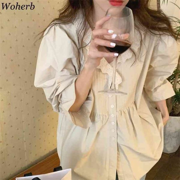 casual office lady solid puff sleeve spring summer women blouse v neck elegant fashon blusas korean chic shirts 210519, White
casual office lady solid puff sleeve spring summer women blouse v neck elegant fashon blusas korean chic shirts 210519, White