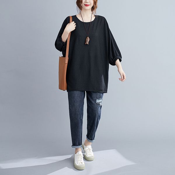 dimanaf 2021 plus size t-shirt women cotton basic style ladies casual style vintage oversize new 2021elegant tees 5xl, White
dimanaf 2021 plus size t-shirt women cotton basic style ladies casual style vintage oversize new 2021elegant tees 5xl, White