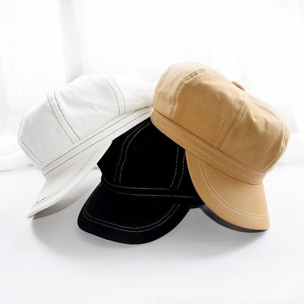 hat women summer thin octagonal cap retro beret fashion bag wide brim hats, Blue;gray
hat women summer thin octagonal cap retro beret fashion bag wide brim hats, Blue;gray