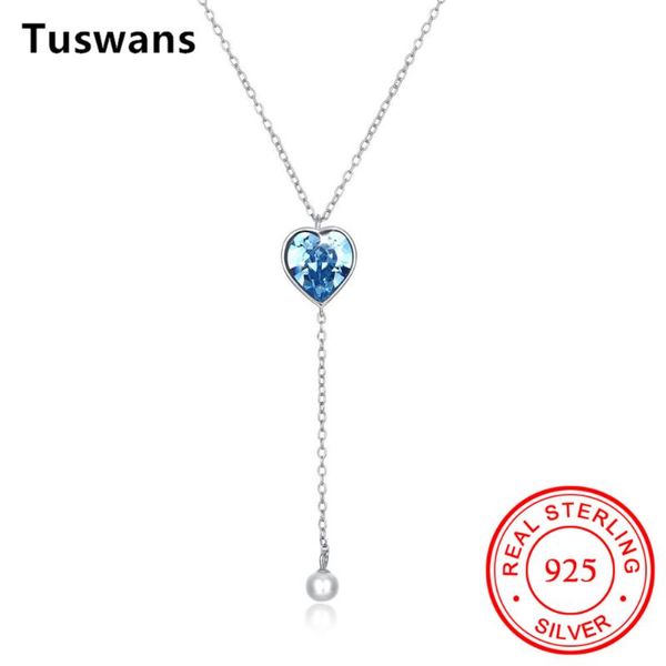pendant necklaces blue crystal personality necklace for women jewelry gifts elegant silver color chain 100% 925 sterling
pendant necklaces blue crystal personality necklace for women jewelry gifts elegant silver color chain 100% 925 sterling