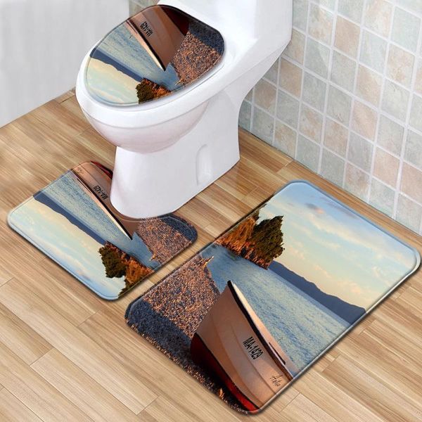 carpets toilet set mmat 3 piece beach landscape carpet bathroom kitchen non-slip rug mat
carpets toilet set mmat 3 piece beach landscape carpet bathroom kitchen non-slip rug mat