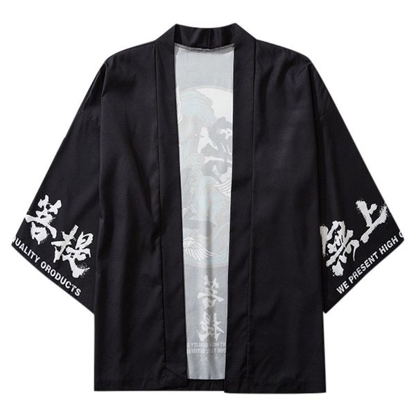 summer japanese five point sleeves kimono mens and womens cloak jacke blouse anime clothes cardigan cosplay shirts men's casual, White;black
summer japanese five point sleeves kimono mens and womens cloak jacke blouse anime clothes cardigan cosplay shirts men's casual, White;black