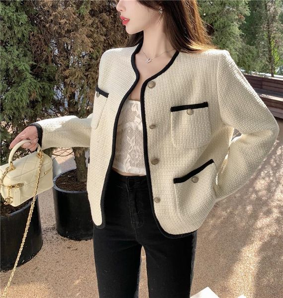 women's jackets 2021 autumn winter pattern celebrities french coarse flower jacket short xiaoxiangfeng loose coat female black white fa, Black;brown
women's jackets 2021 autumn winter pattern celebrities french coarse flower jacket short xiaoxiangfeng loose coat female black white fa, Black;brown