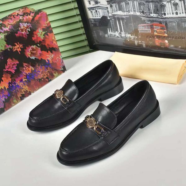 men luxury dress shoes mens loafers paris genuine leather gommino walk wedding business drive classics shoe size 42, Black
men luxury dress shoes mens loafers paris genuine leather gommino walk wedding business drive classics shoe size 42, Black