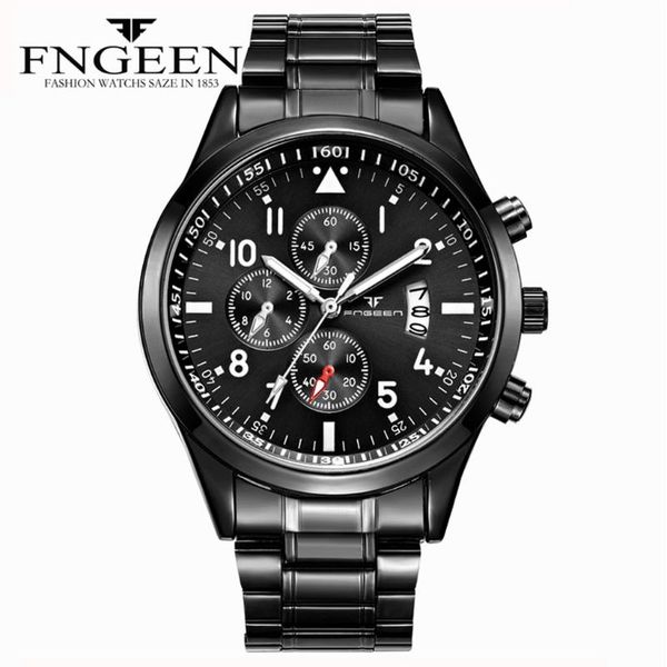 wristwatches fngeen men luxury casual watch quartz stainless steel waterproof calendar vintage mens reloj relogio, Slivery;brown
wristwatches fngeen men luxury casual watch quartz stainless steel waterproof calendar vintage mens reloj relogio, Slivery;brown