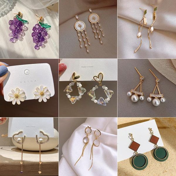 stud simulation pearl butterfly star flower opal acrylic rhinestone earrings for women wedding korean ladies girls jewelry, Golden;silver
stud simulation pearl butterfly star flower opal acrylic rhinestone earrings for women wedding korean ladies girls jewelry, Golden;silver