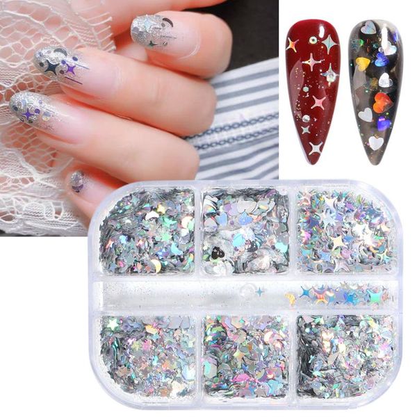 nail glitter sequins in japanese gold and silver laser irregular powder sequin sand, Silver;gold
nail glitter sequins in japanese gold and silver laser irregular powder sequin sand, Silver;gold