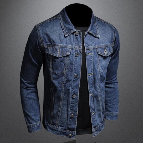 men's jackets retro casual denim jacket men's european american slim short dark blue cotton coats youth jaqueta masculina casaco ma, Black;brown
men's jackets retro casual denim jacket men's european american slim short dark blue cotton coats youth jaqueta masculina casaco ma, Black;brown