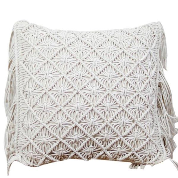 pillow case cushion covers cotton linen macrame hand-woven thread geometry bohemia style pillowcase home decor 45x45cm
pillow case cushion covers cotton linen macrame hand-woven thread geometry bohemia style pillowcase home decor 45x45cm