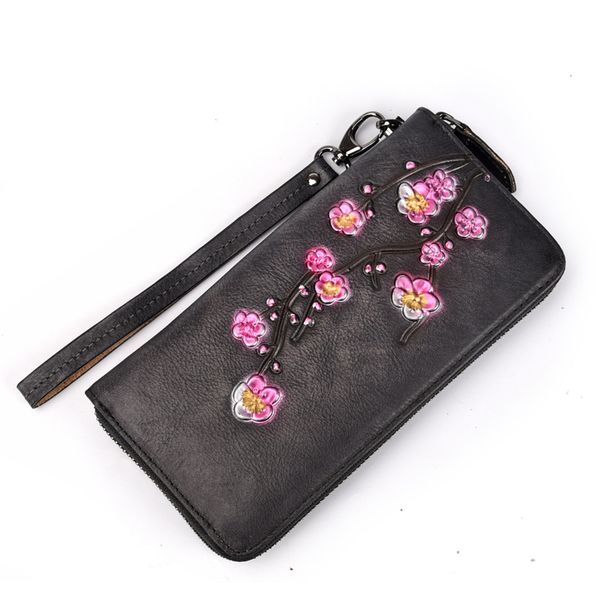 genuine leather women wallet large female wristlet clutch purse lady leather coin bag for phone, Red;black
genuine leather women wallet large female wristlet clutch purse lady leather coin bag for phone, Red;black