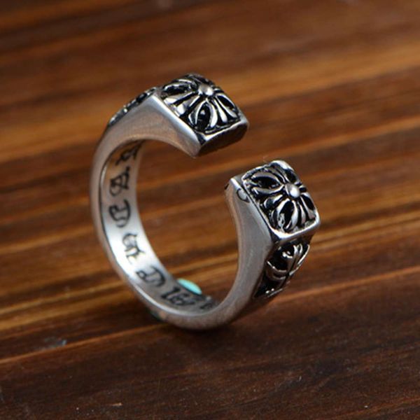 trend brand chrom&hearts fashion retro cross band rings men's stainless steel hip hop rock male jewelry open accessories, Silver
trend brand chrom&hearts fashion retro cross band rings men's stainless steel hip hop rock male jewelry open accessories, Silver