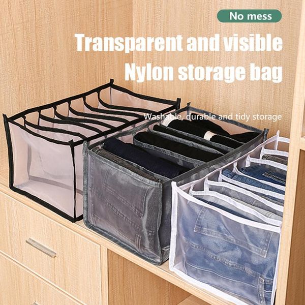 clothing & wardrobe storage large size 7 grids jeans underwear foldable drawer organizer dormitory pants shirt towels enlarged bags
clothing & wardrobe storage large size 7 grids jeans underwear foldable drawer organizer dormitory pants shirt towels enlarged bags