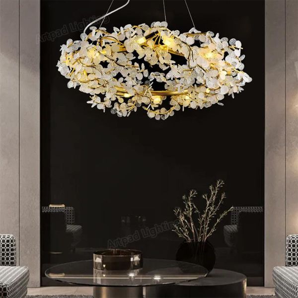 chandeliers luxurious led crystal chandelier lighting nordic ceiling light for dining room gold villa lobby
chandeliers luxurious led crystal chandelier lighting nordic ceiling light for dining room gold villa lobby