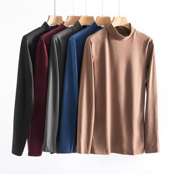 men's sweaters men solid colour half high collar slim elastic thin pullover spring autumn turtleneck knitting winter sweater, White;black
men's sweaters men solid colour half high collar slim elastic thin pullover spring autumn turtleneck knitting winter sweater, White;black