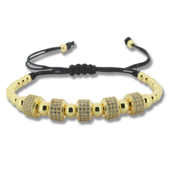 charm bracelets anil arjandas bracelet fit men gold-color 4mm round beads crystal pave setting micro zircon braiding macrame, Golden;silver
charm bracelets anil arjandas bracelet fit men gold-color 4mm round beads crystal pave setting micro zircon braiding macrame, Golden;silver