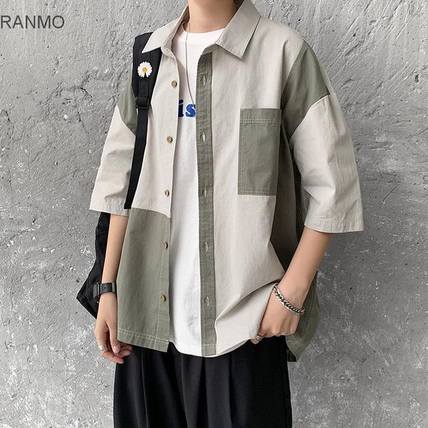 spring summer 2021 korean version ins harajuku style versatile tooling short sleeve shirt loose coat men's and women's dress shirt, White;black
spring summer 2021 korean version ins harajuku style versatile tooling short sleeve shirt loose coat men's and women's dress shirt, White;black