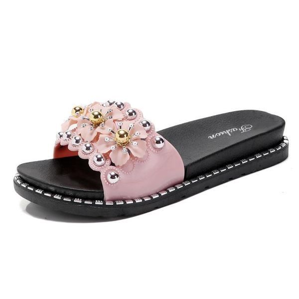 slippers 2021 women beach flats summer indoor house slipper sandals shoes for flower black 
slippers 2021 women beach flats summer indoor house slipper sandals shoes for flower black