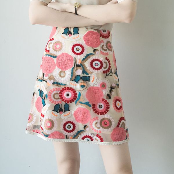 skirts 2021 spring feminine summer sweet line beautifully embroidered pink mesh mini female skirts short skirt, Black
skirts 2021 spring feminine summer sweet line beautifully embroidered pink mesh mini female skirts short skirt, Black