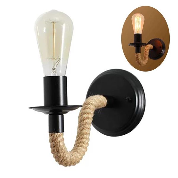 retro industrial led wall lamp nordic style e27 rope bedroom kitchen sconces stair living room decor lighting
retro industrial led wall lamp nordic style e27 rope bedroom kitchen sconces stair living room decor lighting