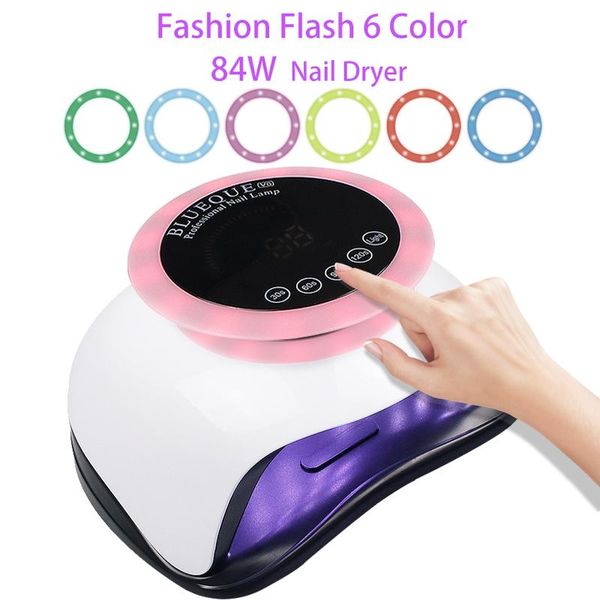 nail dryers fashion flash 84w lamp uv led double size 42 beads sunuv light dryer for fast drying manicure ongles tools
nail dryers fashion flash 84w lamp uv led double size 42 beads sunuv light dryer for fast drying manicure ongles tools