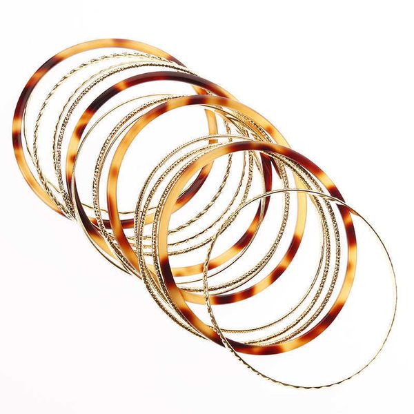 15pcs/set vintage acrylic alloy multilayer bracelets sets for women leopard metal bangles bracelet fashion charm jewelry gifts q0719, Black
15pcs/set vintage acrylic alloy multilayer bracelets sets for women leopard metal bangles bracelet fashion charm jewelry gifts q0719, Black