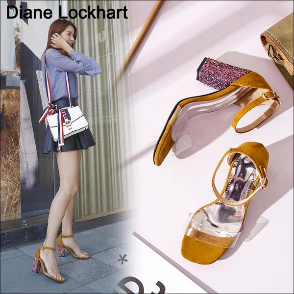 sandals pvc jelly crystal bling open toed high heels women transparent heel pumps discount party dress sandales, Black
sandals pvc jelly crystal bling open toed high heels women transparent heel pumps discount party dress sandales, Black