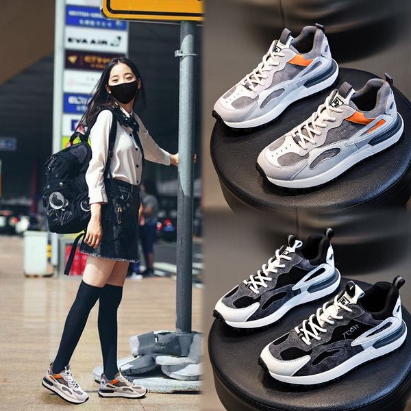 forrest gump shoes women's autumn and winter plush sports running daddy thick soled casual leather, Black;white
forrest gump shoes women's autumn and winter plush sports running daddy thick soled casual leather, Black;white