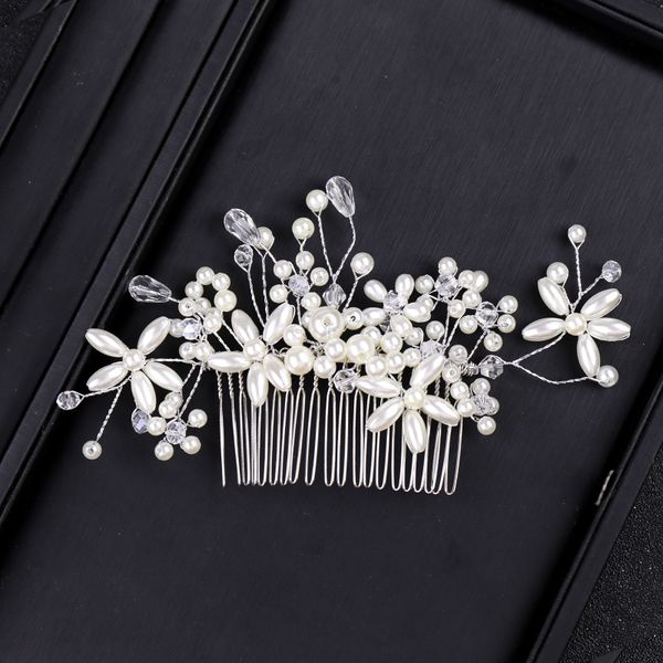 trendy wedding hair comb tiara pearl leaf hair vine bridal headpiece gold handmade bride hair jewelry wedding accessoriesdio chan conta, Golden;white
trendy wedding hair comb tiara pearl leaf hair vine bridal headpiece gold handmade bride hair jewelry wedding accessoriesdio chan conta, Golden;white
