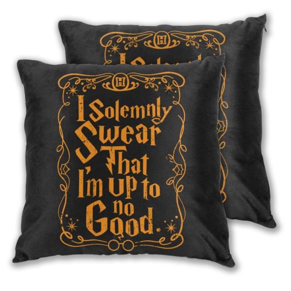 cushion/decorative pillow throw pillows case i solemnly swear that i'm up to no good cushion cover pillowcase decorative/nap room sofa
cushion/decorative pillow throw pillows case i solemnly swear that i'm up to no good cushion cover pillowcase decorative/nap room sofa