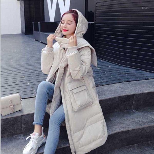 women's down & parkas 2021 female winter jacket style fashion loose hooded women cotton thick pure color black white warm comfortable c
women's down & parkas 2021 female winter jacket style fashion loose hooded women cotton thick pure color black white warm comfortable c