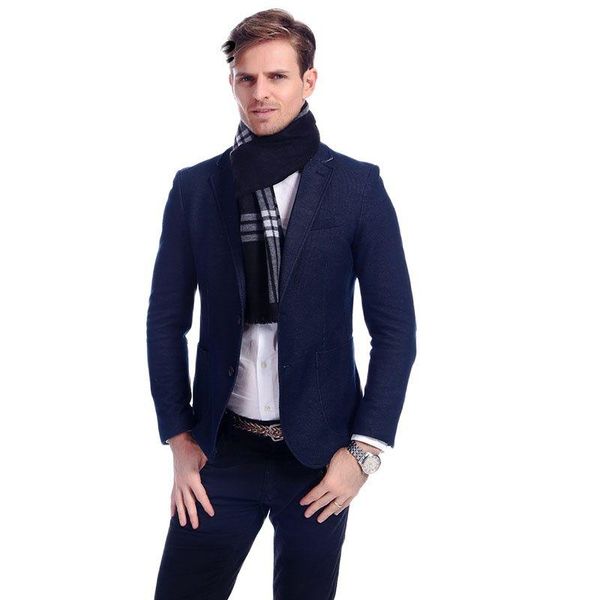 scarves classic design two sides man soft warm winter long dual usage wraps a3a18902, Blue;gray
scarves classic design two sides man soft warm winter long dual usage wraps a3a18902, Blue;gray