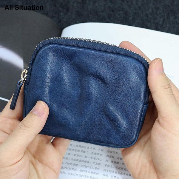 wallets luxury zipper wallet men first layer leather end vintage women clutch bag purses wrinkled cowskin coin pouch, Red;black
wallets luxury zipper wallet men first layer leather end vintage women clutch bag purses wrinkled cowskin coin pouch, Red;black
