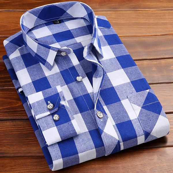men's plaid long sleeve button-down neck simplicity soft clothes fashion men casual shirt shirts, White;black
men's plaid long sleeve button-down neck simplicity soft clothes fashion men casual shirt shirts, White;black