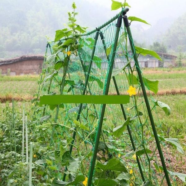 500pcs climbing nets for gardening plants melons morning glory flowers rope planters & pots