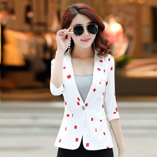 women's suits & blazers plus size blazer feminino branco office women korean style white floral shorts blaser abrigo mujer ladies 50x10, White;black
women's suits & blazers plus size blazer feminino branco office women korean style white floral shorts blaser abrigo mujer ladies 50x10, White;black