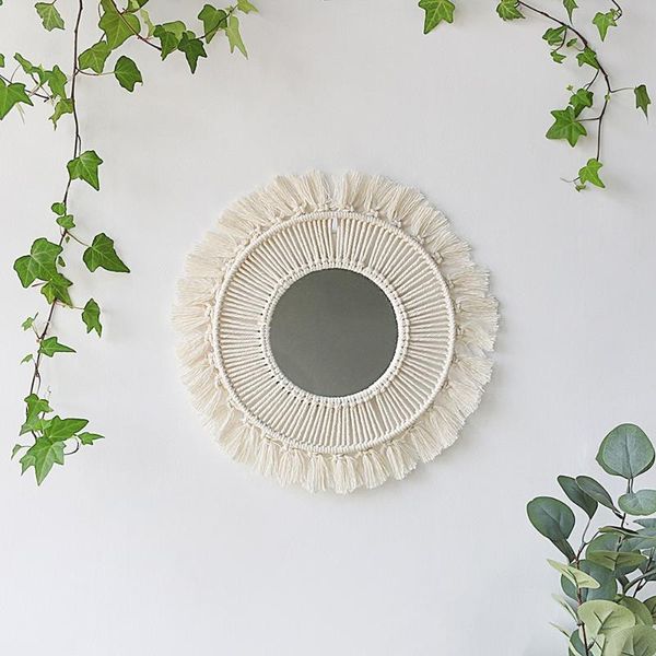 mirrors macrame mirror wall stickers round boho home decor for living room dorm bathroom decoration
mirrors macrame mirror wall stickers round boho home decor for living room dorm bathroom decoration