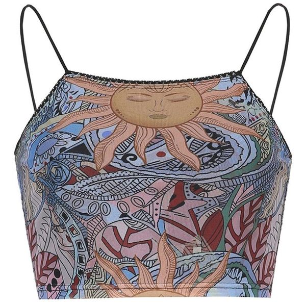 women's tanks & camis women summer spaghetti strap crop boho irregular abstract sun print mesh camisole harajuku slim sleeveless vest l, White
women's tanks & camis women summer spaghetti strap crop boho irregular abstract sun print mesh camisole harajuku slim sleeveless vest l, White