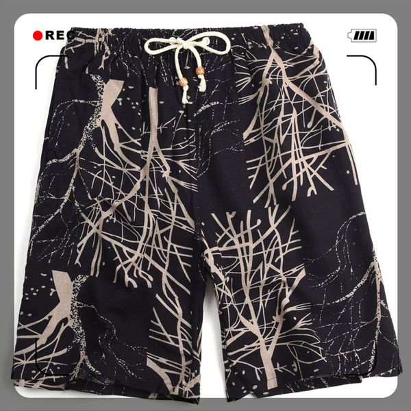 2021 soccer shorts summer style cotton and linen printed big pants beach men's loose hamsik ddd333, Black;red
2021 soccer shorts summer style cotton and linen printed big pants beach men's loose hamsik ddd333, Black;red