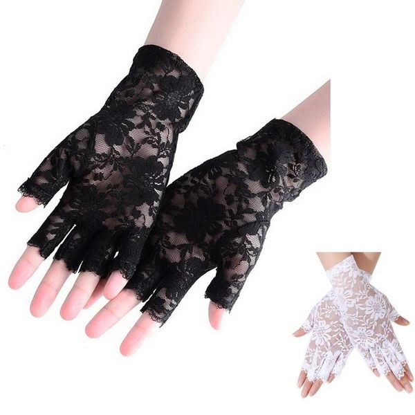 fingerless gloves kittenup lace short wedding party floral women wrist length half finger sun protection fashion accessories, Blue;gray
fingerless gloves kittenup lace short wedding party floral women wrist length half finger sun protection fashion accessories, Blue;gray