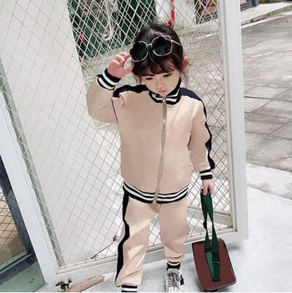 clothing sets kids fashion tracksuits letter printed jackets + pants two pieces set boys girls casual sport style clothes suit,size 90-140cm, White
clothing sets kids fashion tracksuits letter printed jackets + pants two pieces set boys girls casual sport style clothes suit,size 90-140cm, White