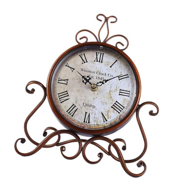 vases 1pc retro antique vintage iron craft table clock for home desk cabinet living room decoration
vases 1pc retro antique vintage iron craft table clock for home desk cabinet living room decoration