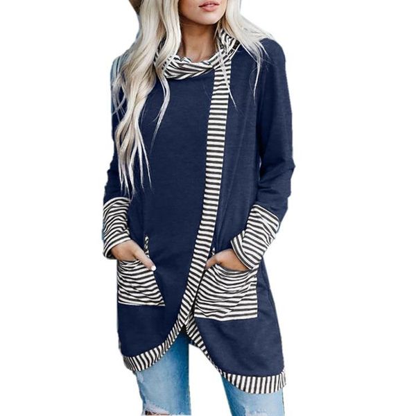 autumn and winter women's striped stitching long-sleeved t-shirt plus size dress women casual dresses, Black;gray
autumn and winter women's striped stitching long-sleeved t-shirt plus size dress women casual dresses, Black;gray