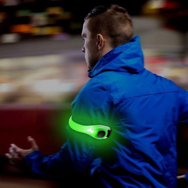 sports gloves running cycling reflective adjustable led armband lamp safety belt arm strap light, Black
sports gloves running cycling reflective adjustable led armband lamp safety belt arm strap light, Black