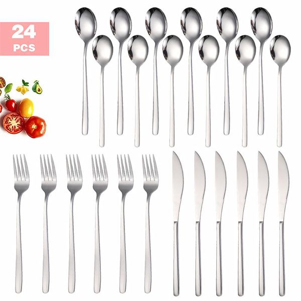 pcs dinnerware set 18/10 stainless steel tableware knife fork spoon flatware dishwasher safe cutlery drop sets
pcs dinnerware set 18/10 stainless steel tableware knife fork spoon flatware dishwasher safe cutlery drop sets