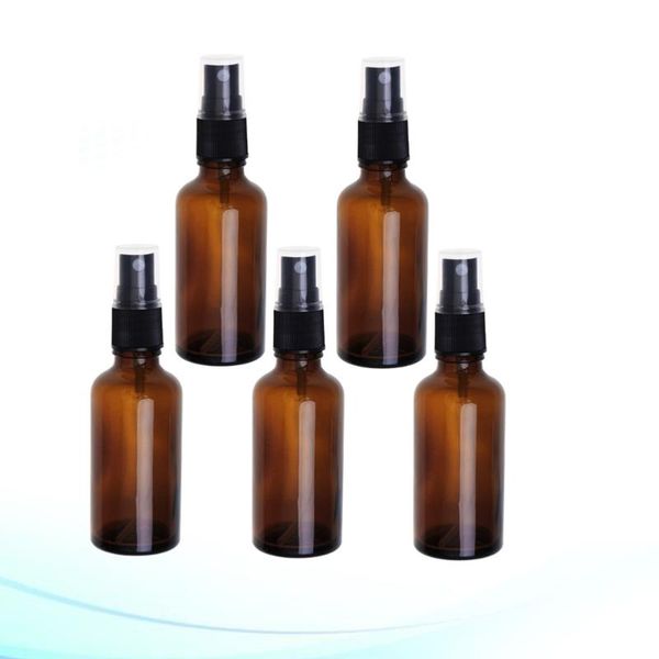 storage bottles & jars 5pcs 50ml portable liquid bottle brown empty spray refillable for travel
storage bottles & jars 5pcs 50ml portable liquid bottle brown empty spray refillable for travel