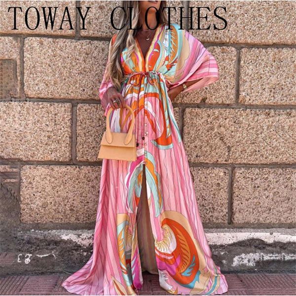 casual dresses women three quarter length v-neck graphic print tied detail batwing sleeve maxi dress, Black;gray
casual dresses women three quarter length v-neck graphic print tied detail batwing sleeve maxi dress, Black;gray