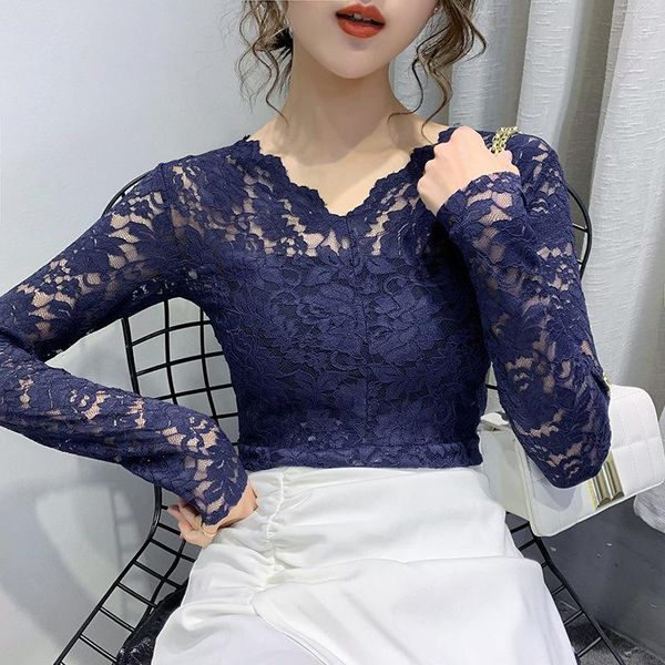 women's t-shirt v neck lace crochet patchwork 2021 women slim hollow out tshirt wdc6531, White
women's t-shirt v neck lace crochet patchwork 2021 women slim hollow out tshirt wdc6531, White