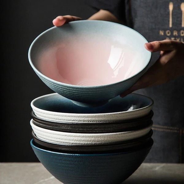 bowls 8 inch ceramic bowl ramen household large retro hat and dishes commercial soup
bowls 8 inch ceramic bowl ramen household large retro hat and dishes commercial soup